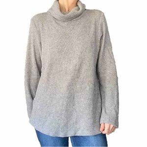 Medium Grey Turtleneck Sweater